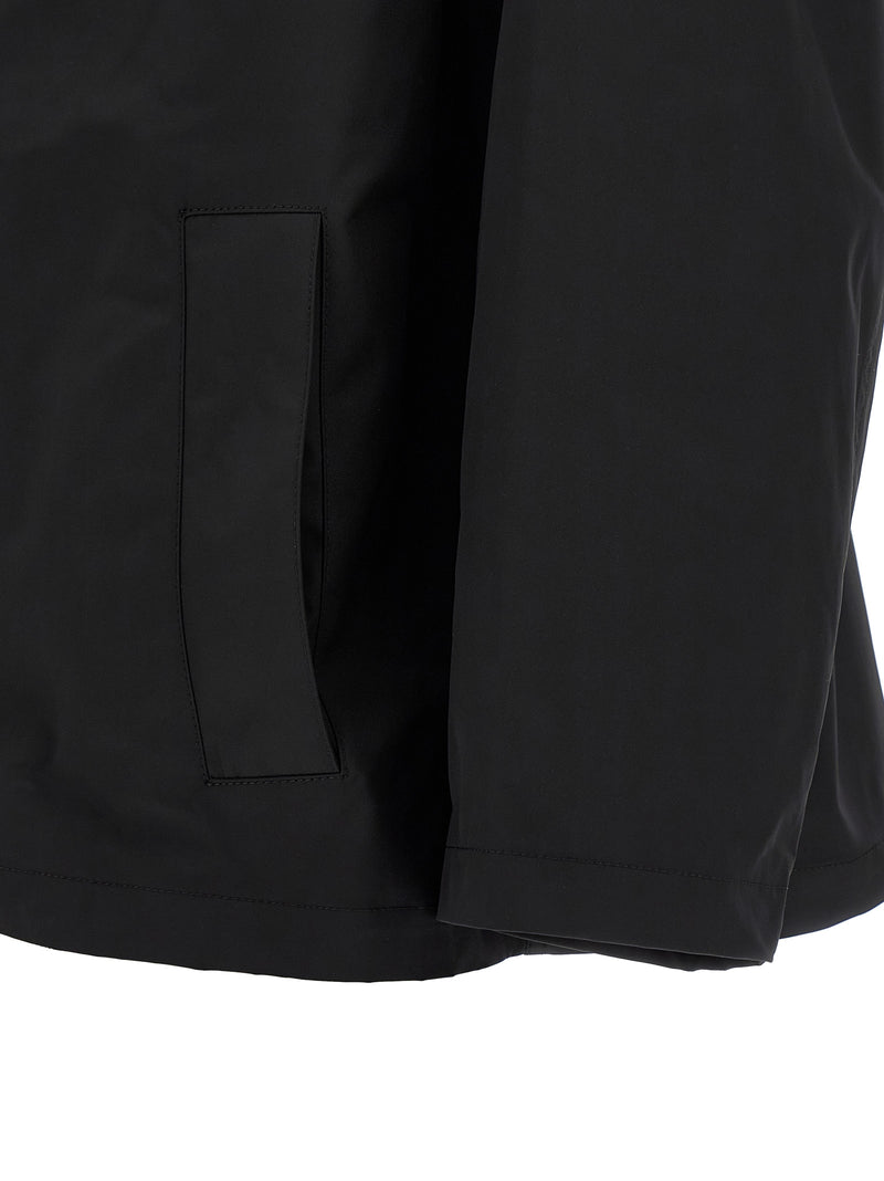 Balenciaga Black Polyester Parka - Techwear Windbreaker