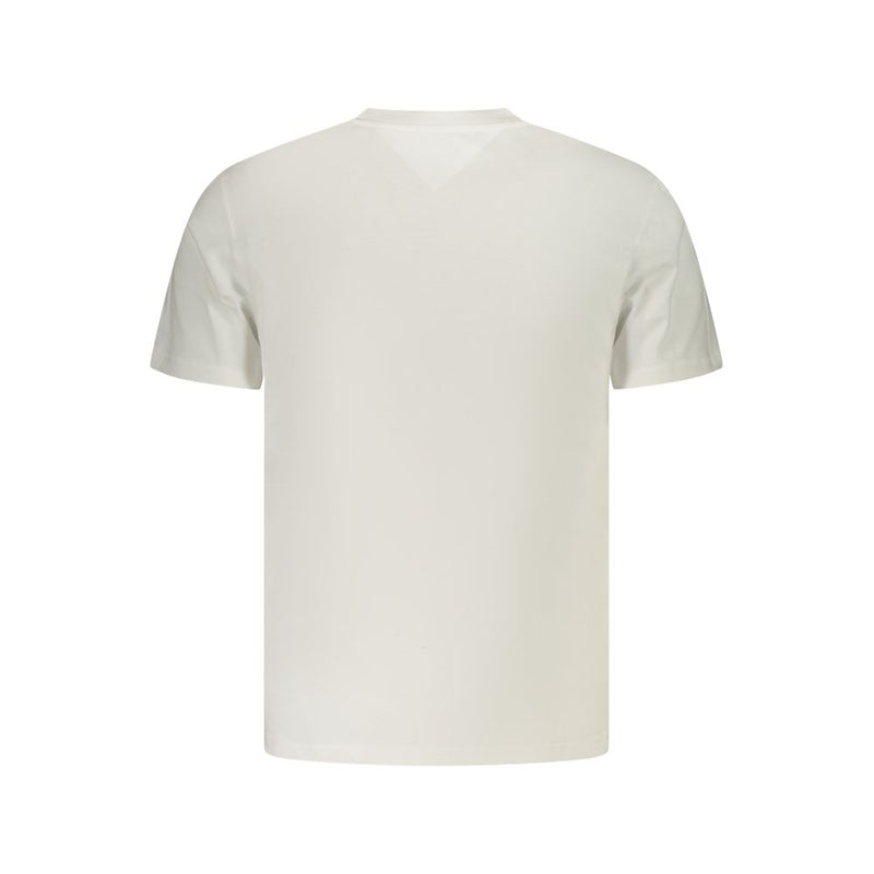 Converse White Cotton Men's T-Shirt - Classic Crew Neck