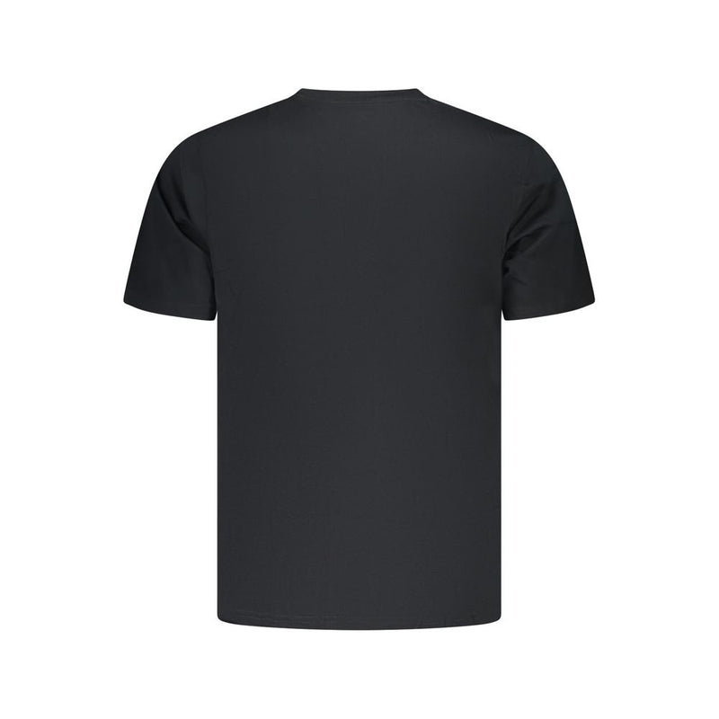 Converse Black Cotton Men's T-Shirt - Classic Crew Neck