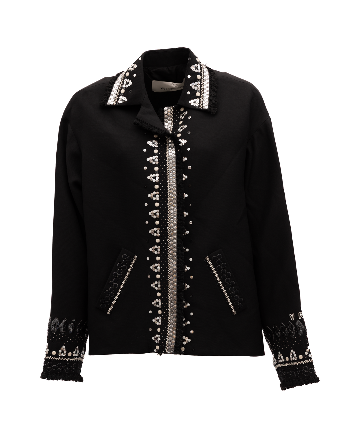 Valentino Garavani Black Embellished Jacket