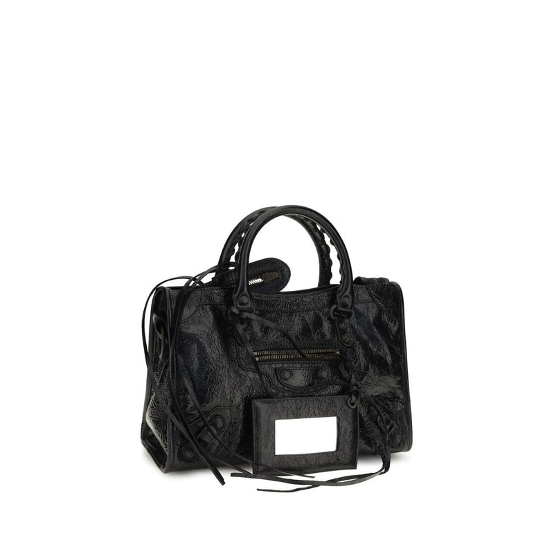 Balenciaga Black Lamb Ovis Aries Handbag - Iconic Style
