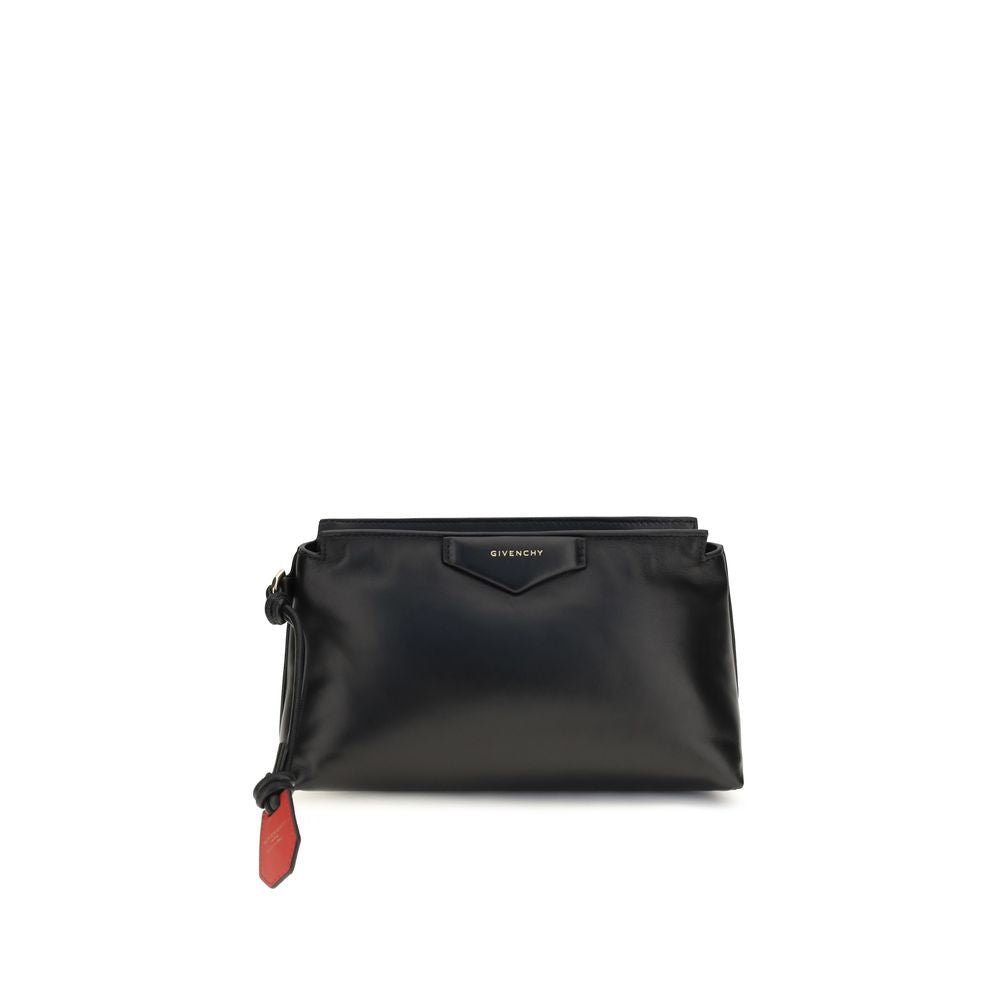 Givenchy Black Lamb Ovis Aries Wallet - Elegant Accessory