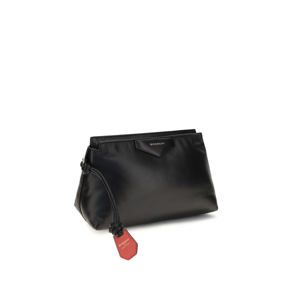 Givenchy Black Lamb Ovis Aries Wallet - Elegant Accessory
