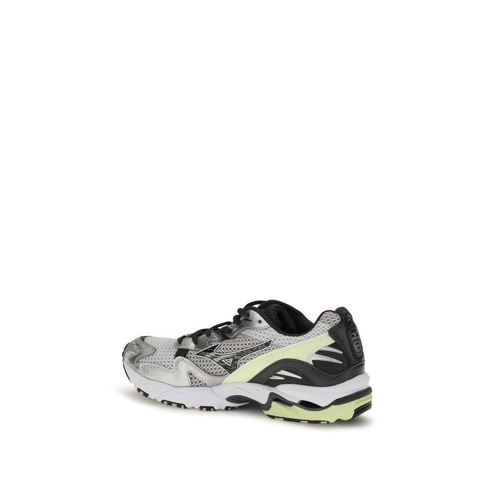 MIZUNO Gray Fabric Athletic Sneakers