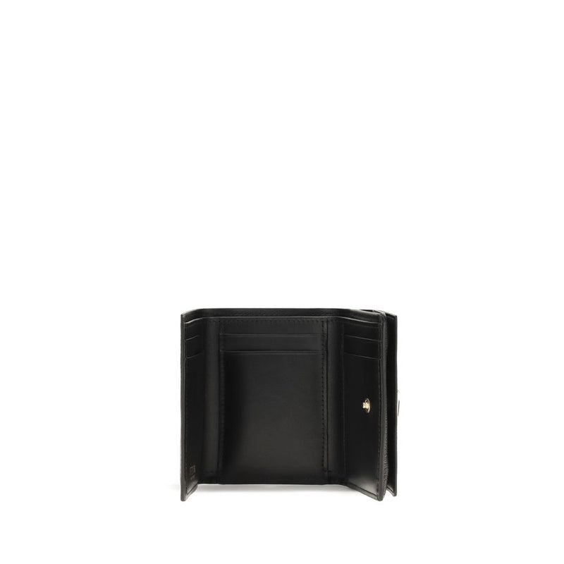 Fendi Black Calf Leather Bos Taurus Wallet