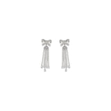 Self-Portrait Silver Brass Earrings