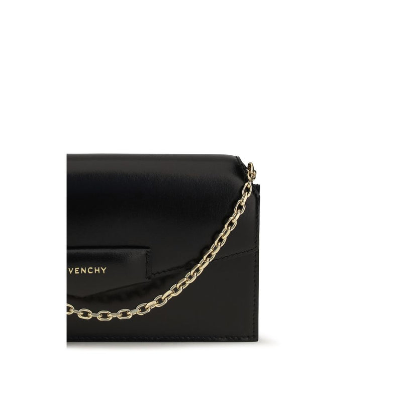 Givenchy Black Calf Leather Antigona Box Wallet
