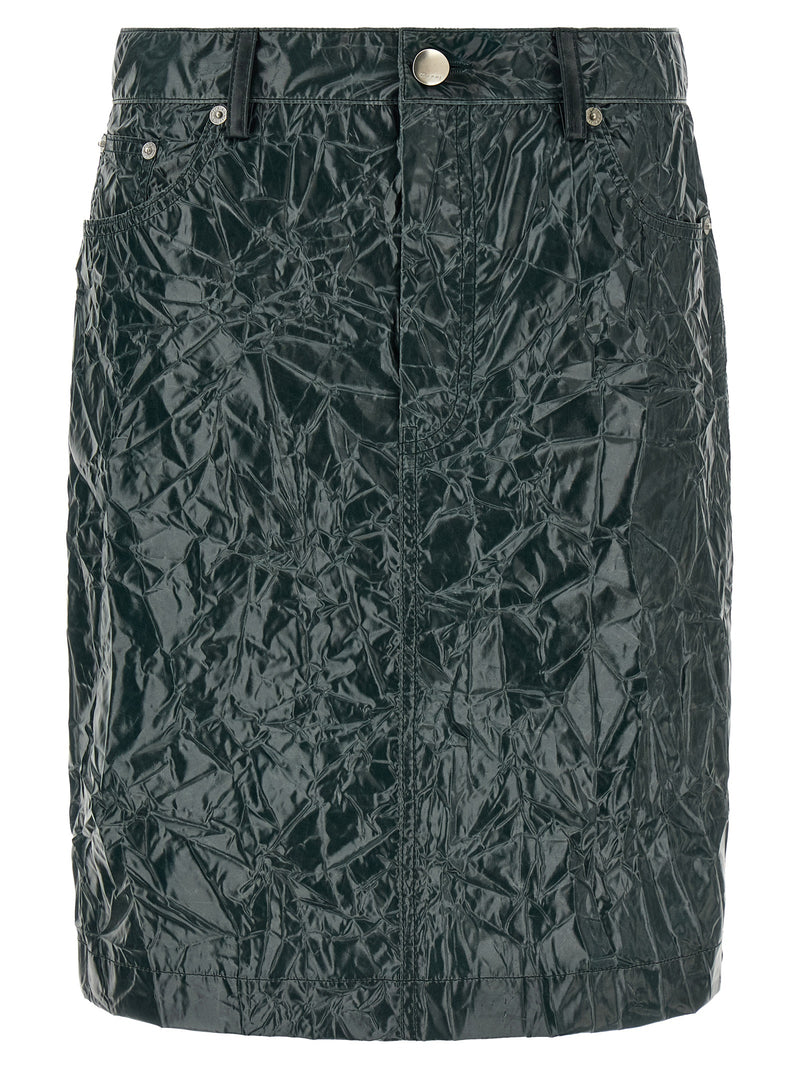 Marni Bicolor Polyester Midi Skirt - Bold & Elegant Design