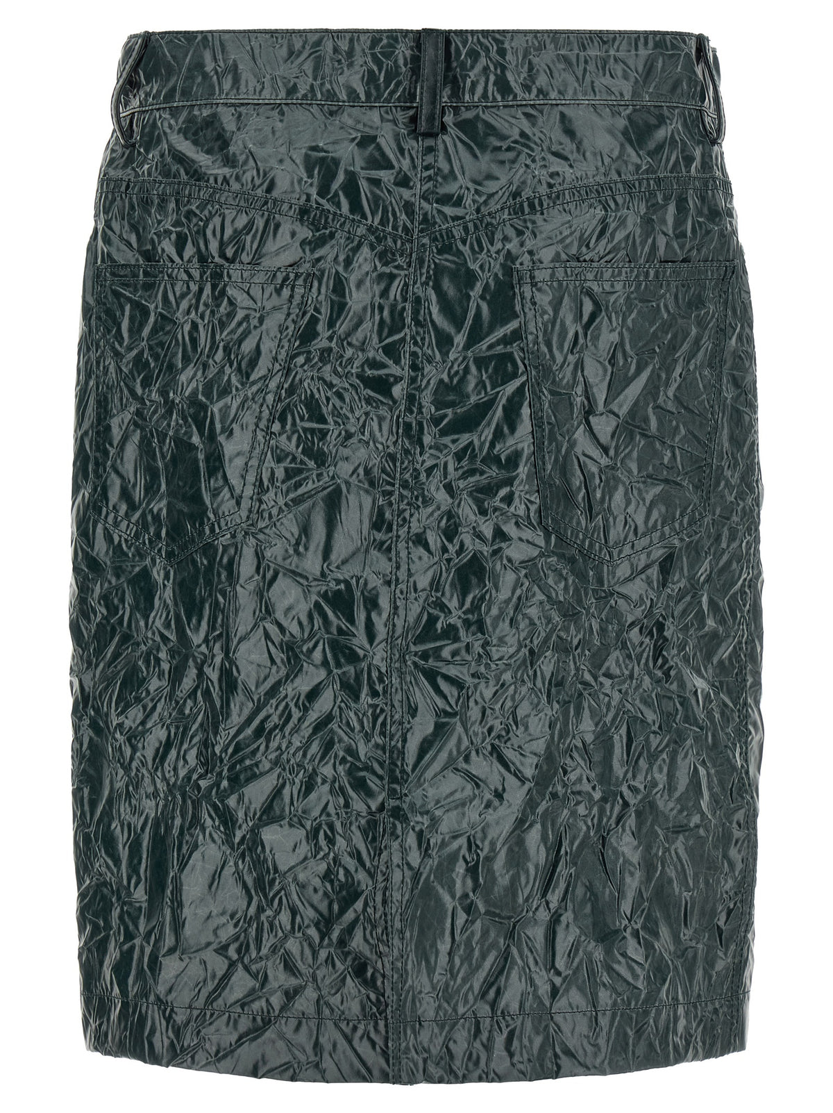 Marni Bicolor Polyester Midi Skirt