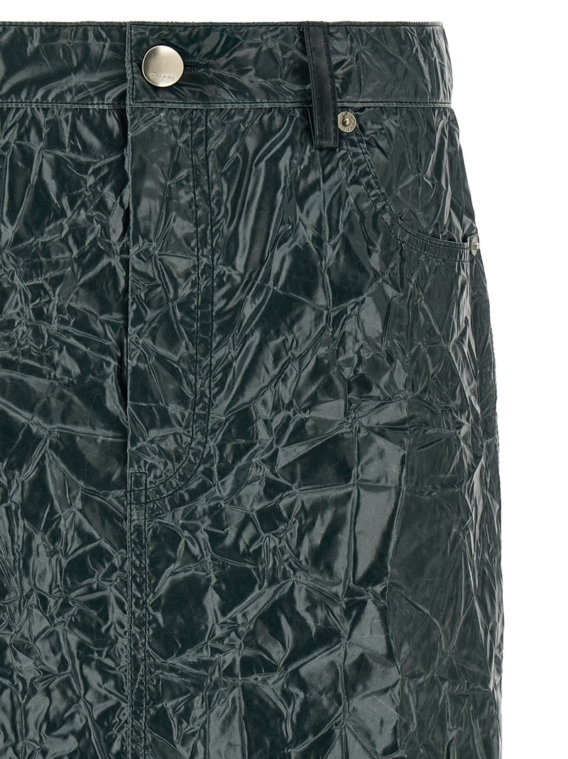Marni Bicolor Polyester Midi Skirt - Bold & Elegant Design