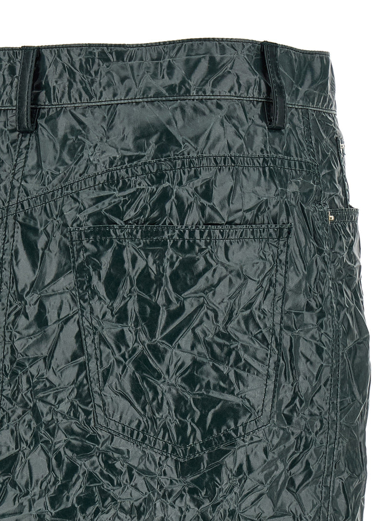 Marni Bicolor Polyester Midi Skirt - Bold & Elegant Design