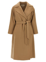 Max Mara Beige Virgin Wool Coat