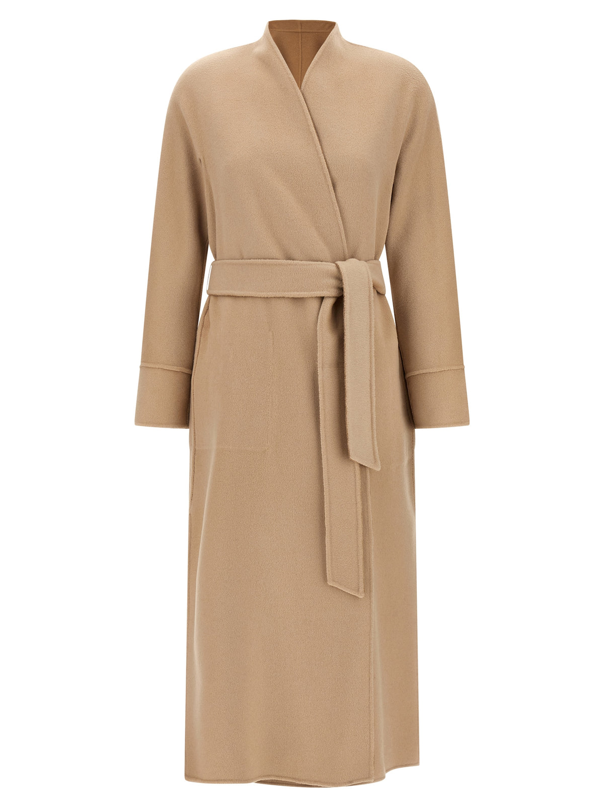 Max Mara Beige Wool Coat