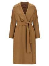 Max Mara Beige Virgin Wool Coat