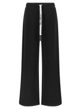 'S Max Mara Black Cotton Casual Pants