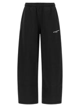 Alexander Wang Black Cotton Athletic Pants