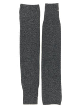 NUDE Gray Wool Gloves - Elegant Winter Accessories