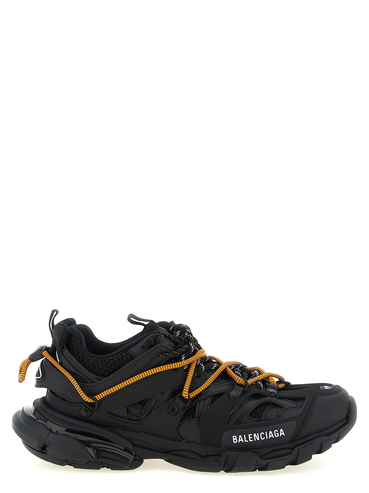Balenciaga Black Polyethylene Athletic Sneakers