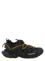 Balenciaga Black Polyethylene Athletic Sneakers
