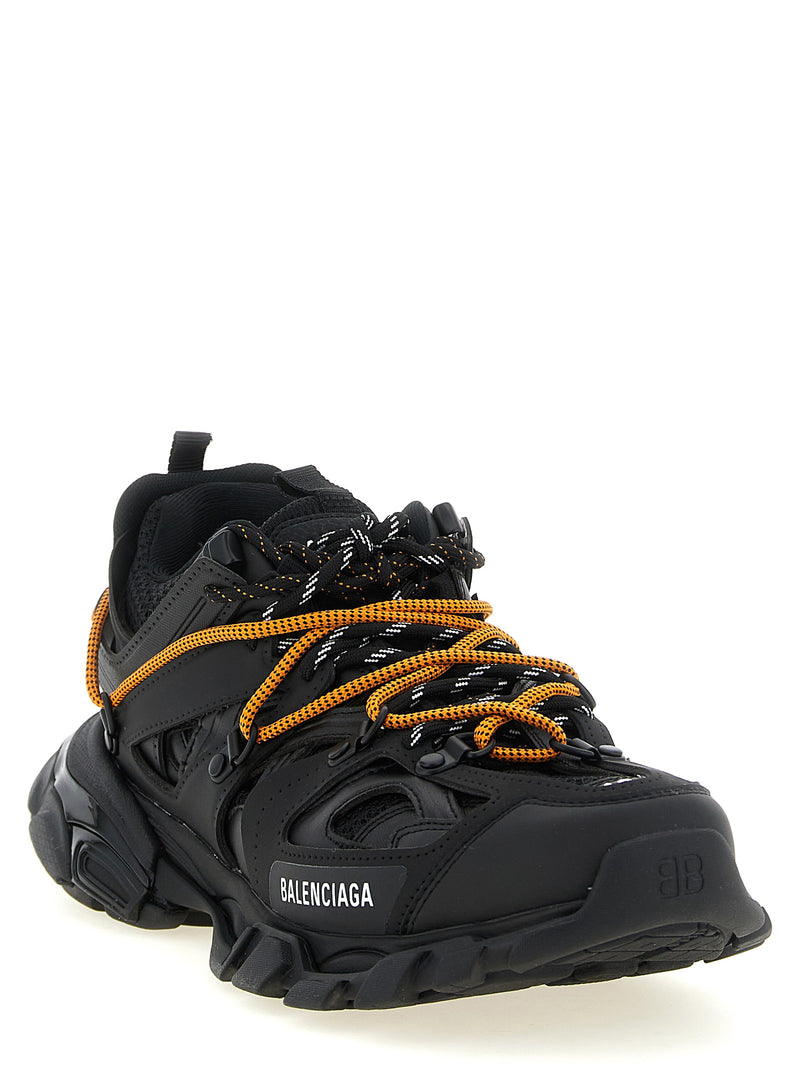 Balenciaga Track Trail Laces Black Athletic Sneakers