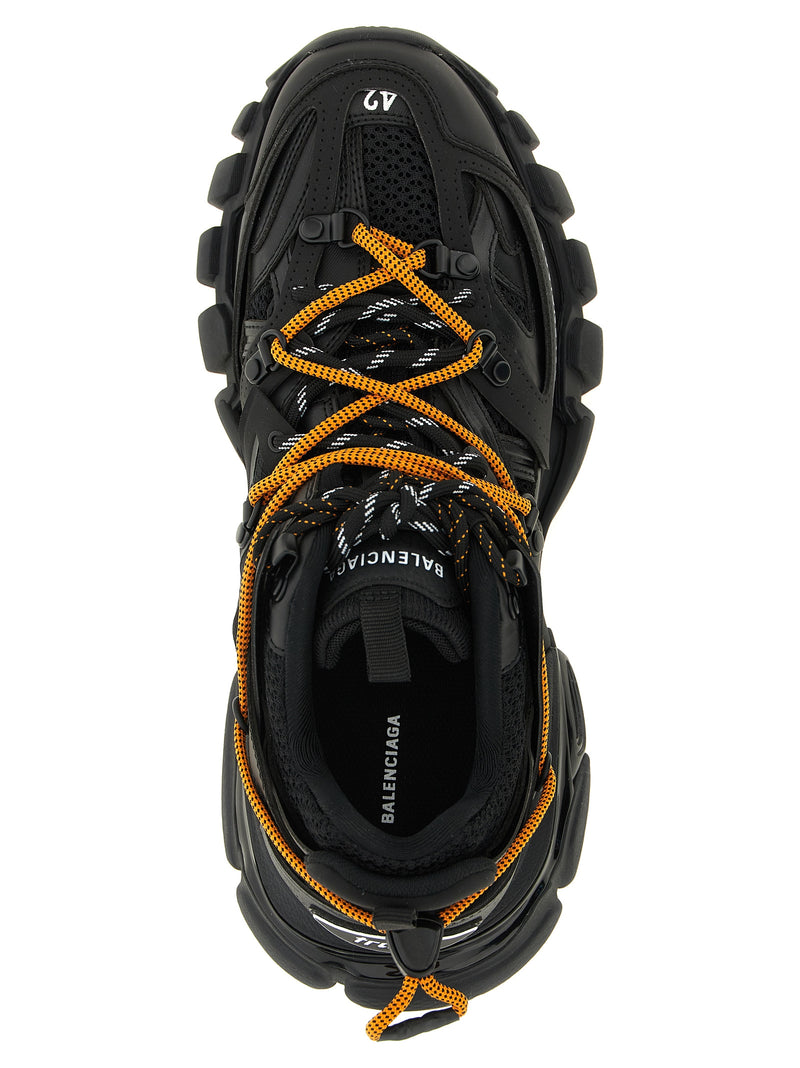 Balenciaga Track Trail Laces Black Athletic Sneakers