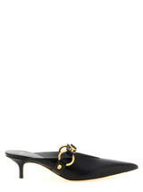 Balenciaga Black Calfskin Mid Heel Pumps