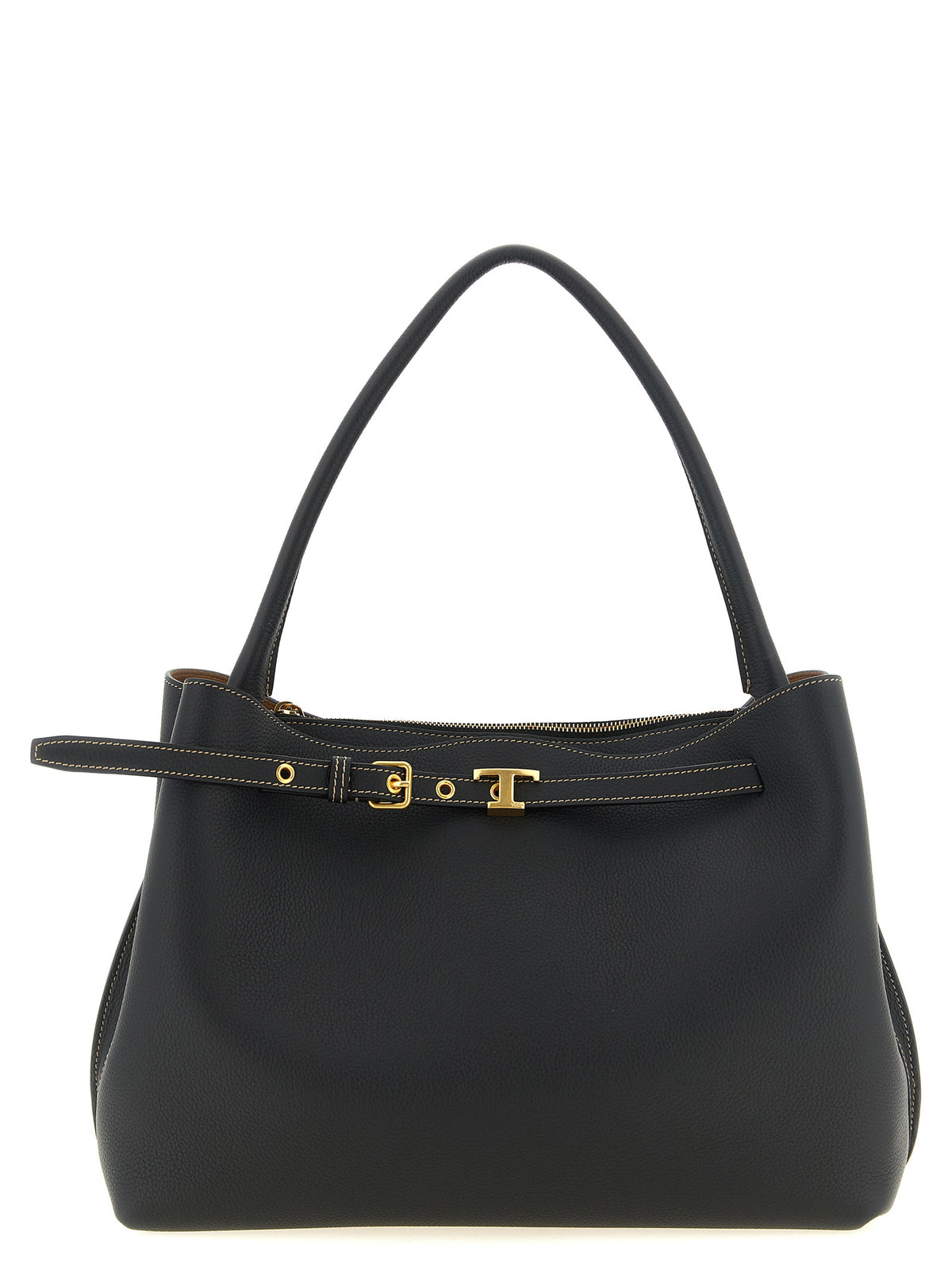 Tod's Black Calfskin Handbag