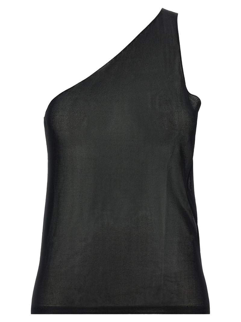 Fendi Black Viscose Cardigan - Asymmetrical Design