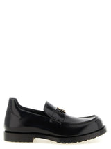 Balenciaga Black Calfskin Slip-On Loafers