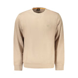 Hugo Boss Brown Cotton Men's Sweatshirt