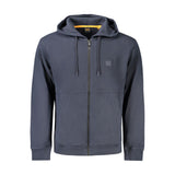 Hugo Boss Blue Cotton Men's Sweatshirt
