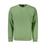 Hugo Boss Green Cotton Men's Sweatshirt