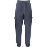 Hugo Boss Blue Cotton Men's Trouser