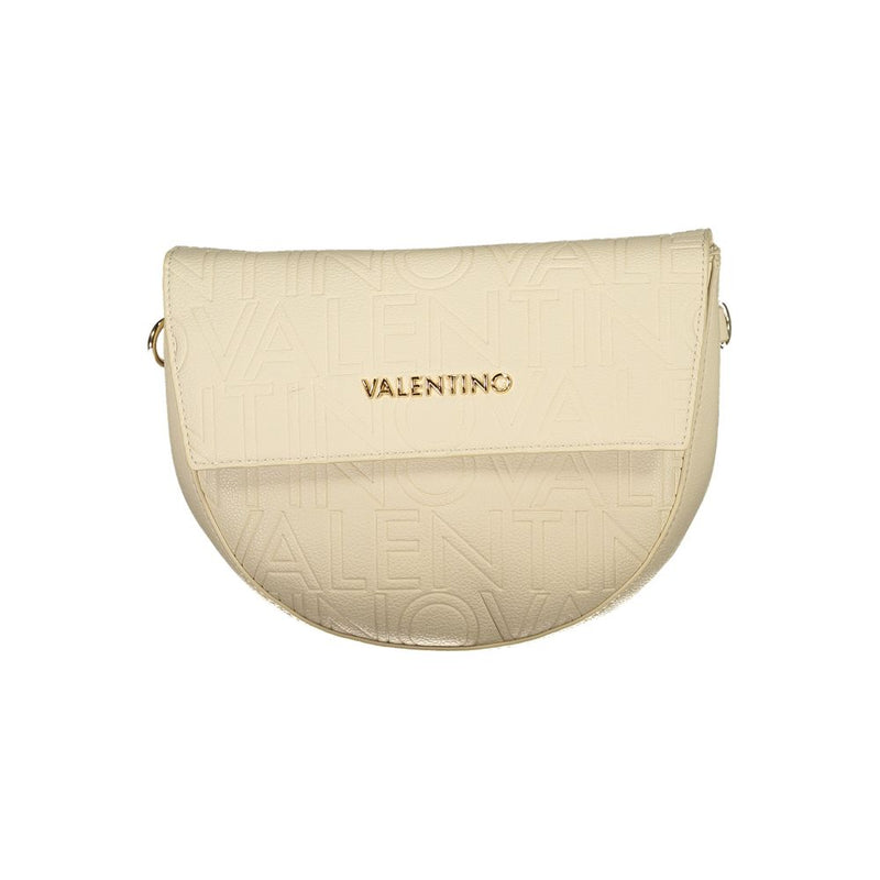 Mario Valentino Beige Polyurethane Women's Handbag