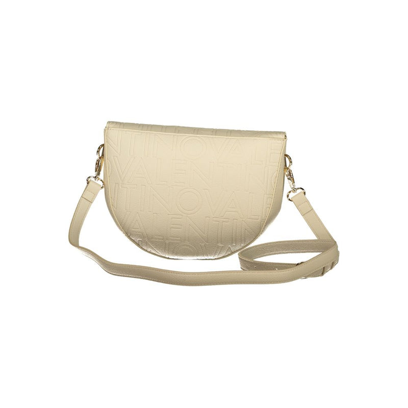 Mario Valentino Beige Polyurethane Women's Handbag