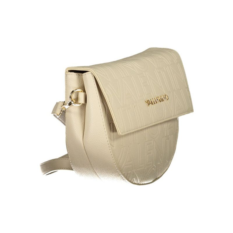 Mario Valentino Beige Polyurethane Women's Handbag