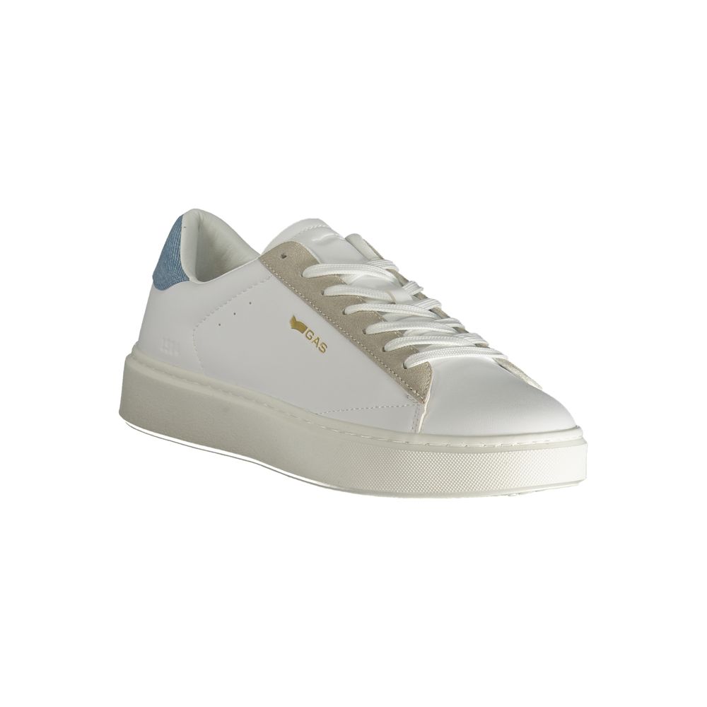 Gas White Polyurethane Men's Sneaker