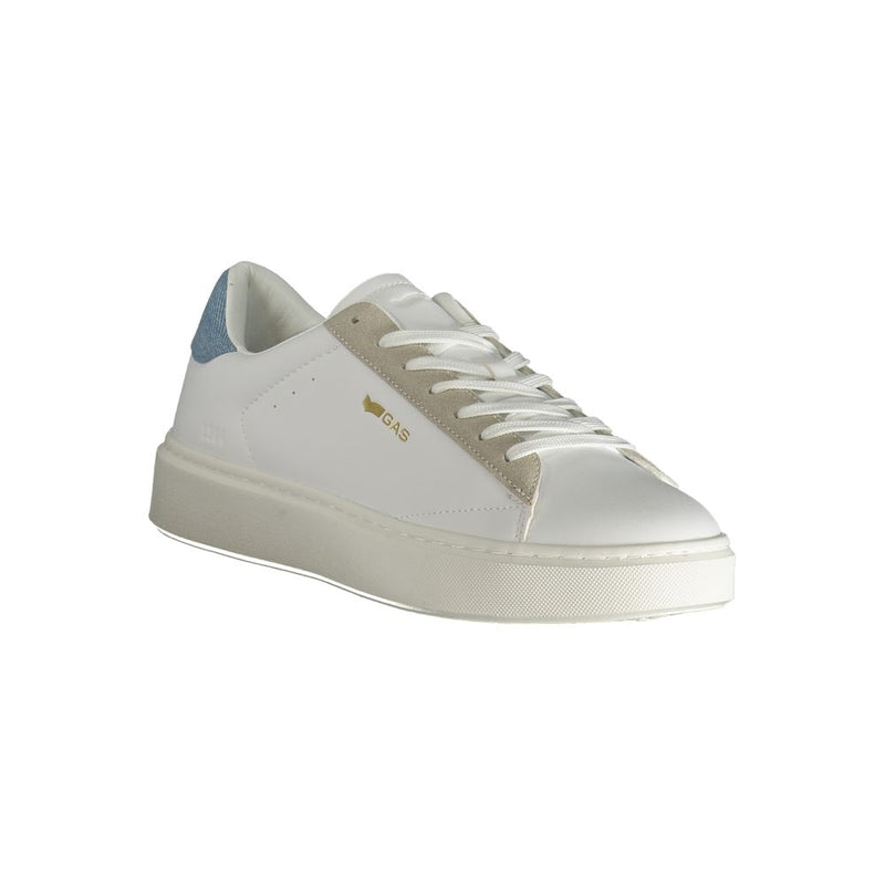 Gas Leonard Mix White Polyurethane Men's Sneaker