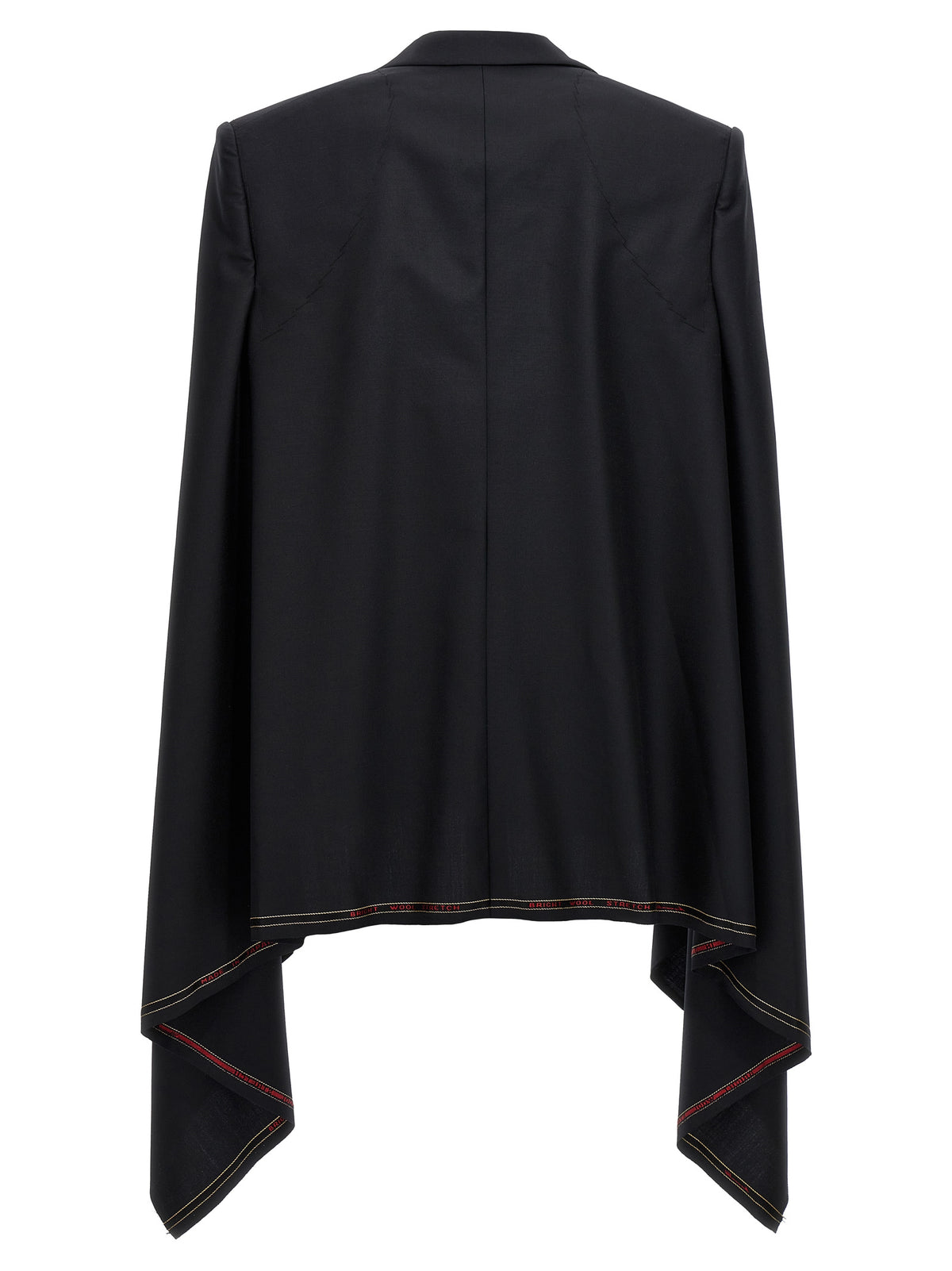 Junya Watanabe Black Wool Coat