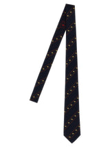 Gucci Blue Silk Tie
