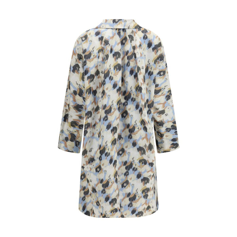Marni Multicolor Polyester Coat - Creative Floral Design