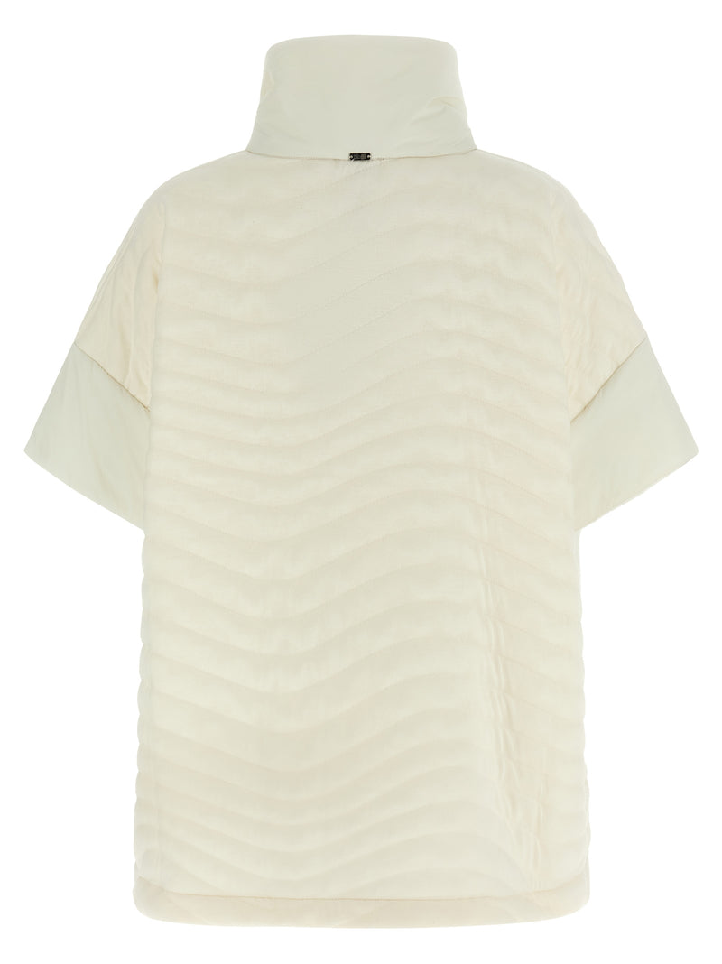 Herno Resort White Polyester Coat