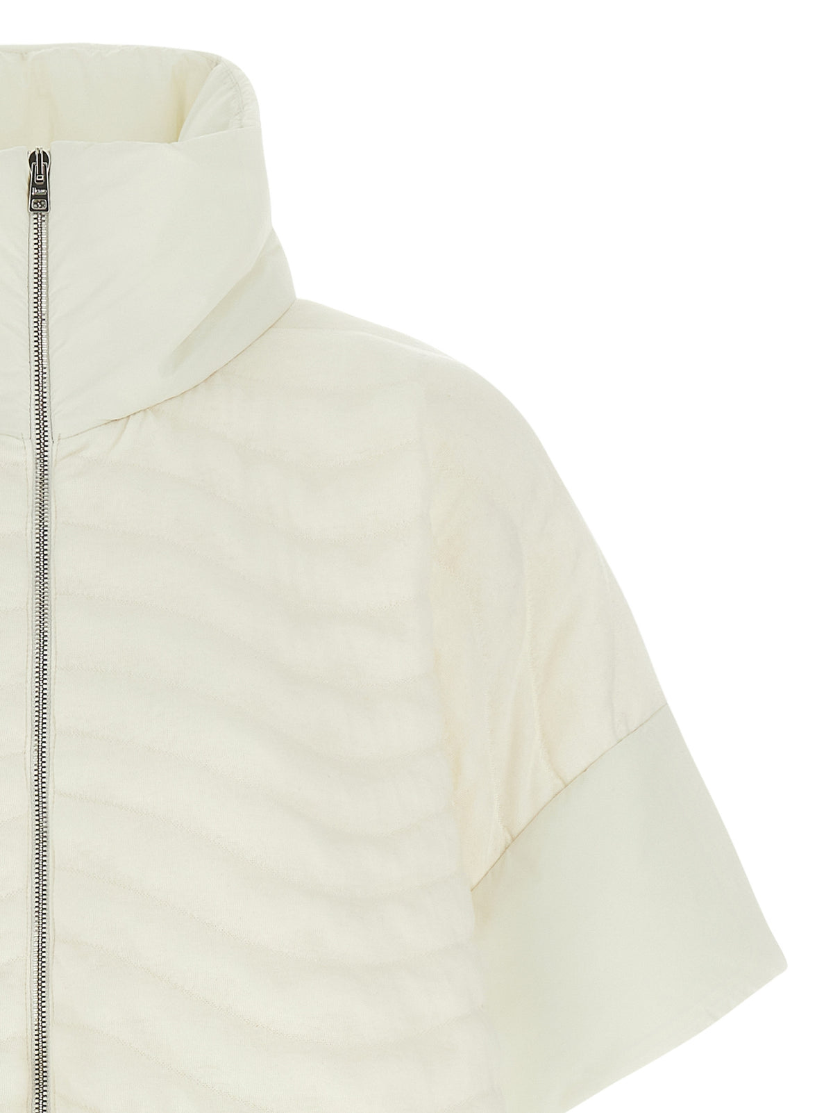 Herno White Polyester Coat