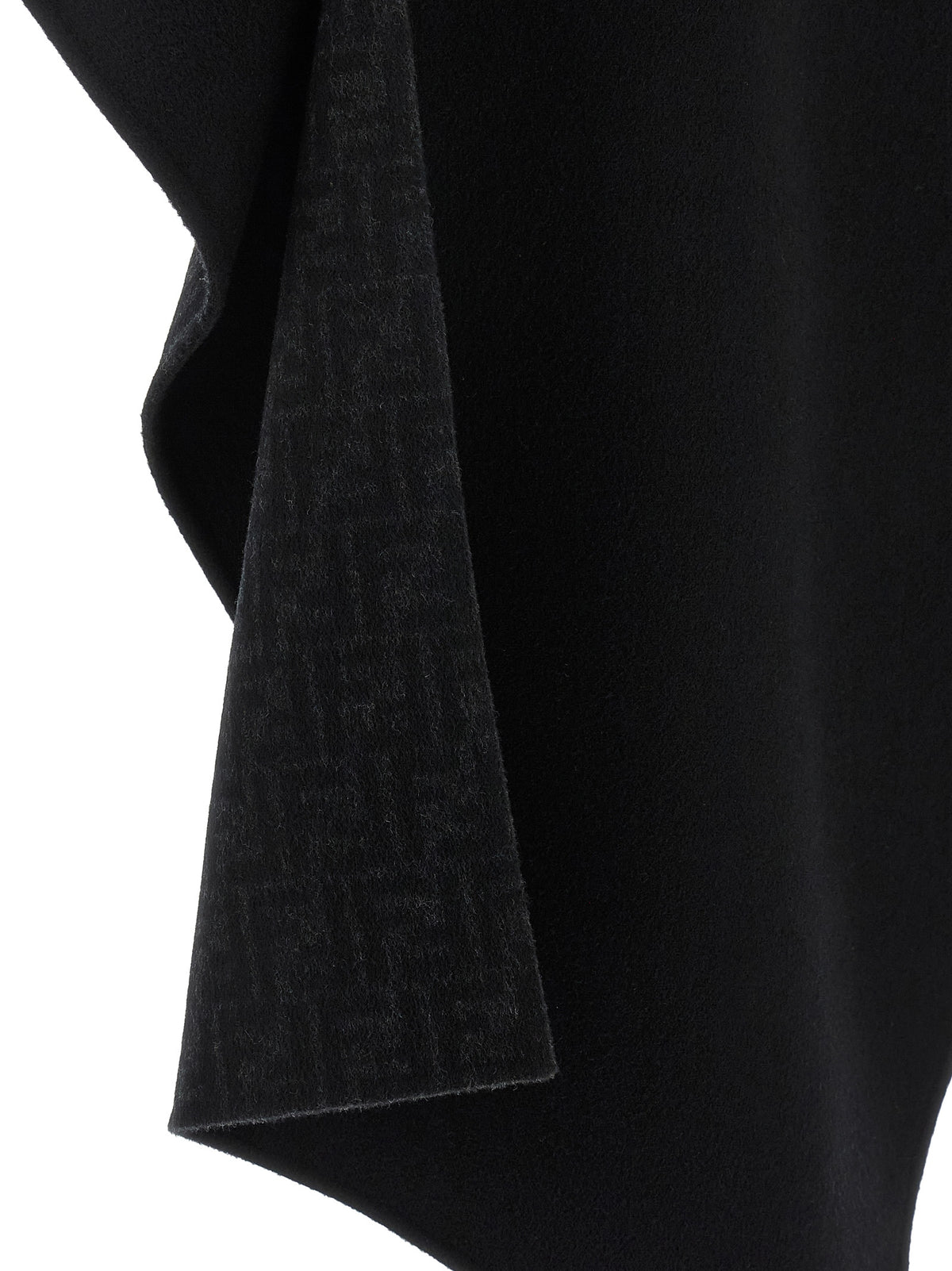 Fendi Black Virgin Wool Coat