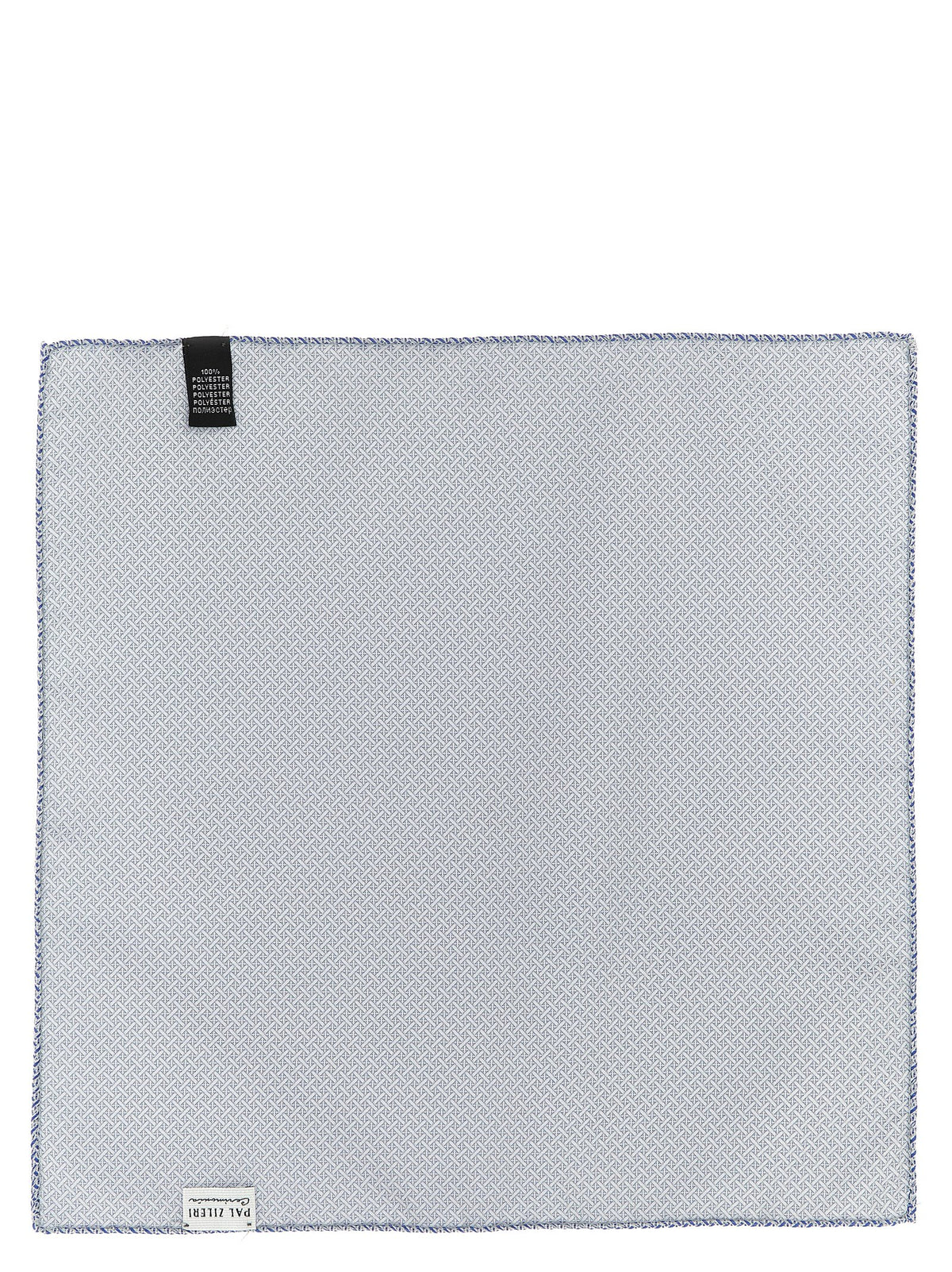 Pal Zileri Blue Polyester Pocket Square