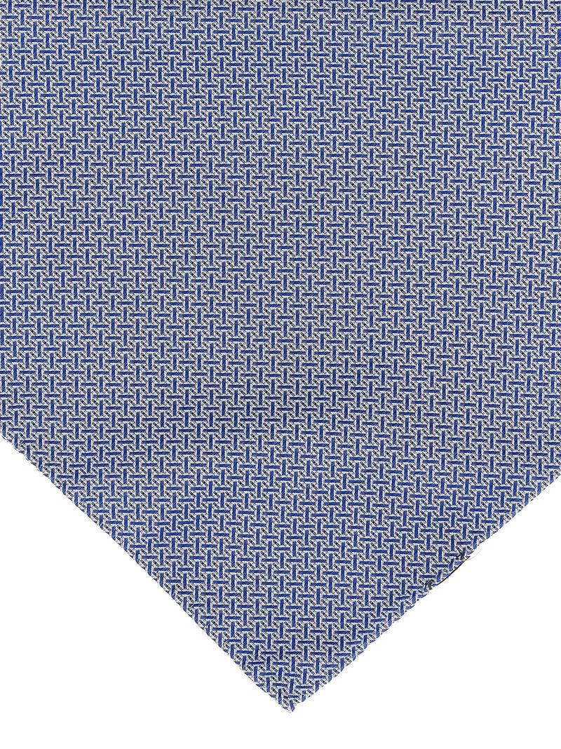 Pal Zileri Blue Polyester Pocket Square - Elegance Redefined