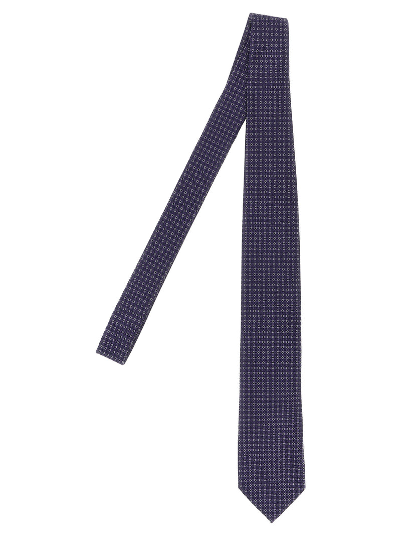 Pal Zileri Purple Silk Tie - Elegant Patterned Accessory