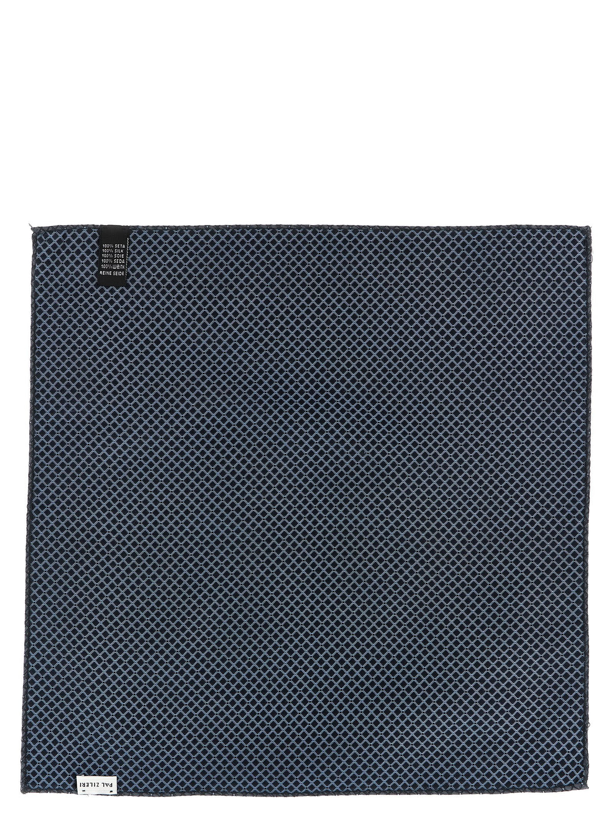 Pal Zileri Blue Silk Foulard