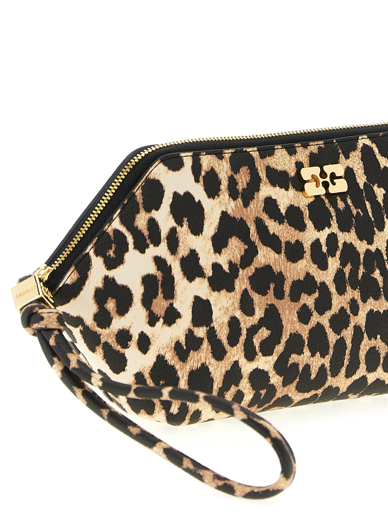Ganni Bou Make Up Beauty Case - Brown Polyester