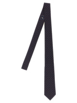 Gucci Blue Silk Tie